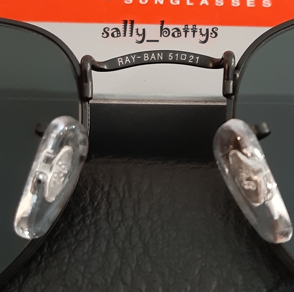 RayBan (Store Display) Hexagonal All Black RB3548 - Picture 5 of 12